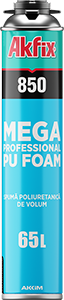 850 Mega PU Gun Foam 65L